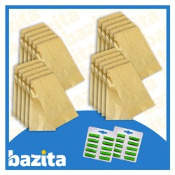 Kit Offerta Sacchetti Folletto VK116 VK117 20 sacchetti 20 profumatori